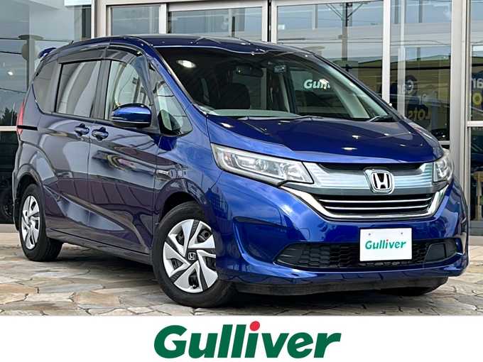 新着情報“フリードハイブリッドハイブリッド・Gホンダセンシング”2017年式コバルトブルーパール入荷しました！