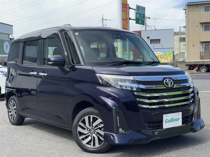 新着情報“ルーミーカスタムG”2021年式クールバイオレットクリスタルシャイン入荷しました！