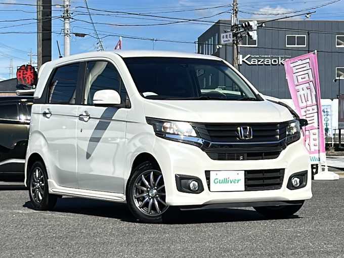 新着情報“Ｎ－ＷＧＮカスタムG・Aパッケージ”2014年式プレミアムホワイトパール入荷しました！