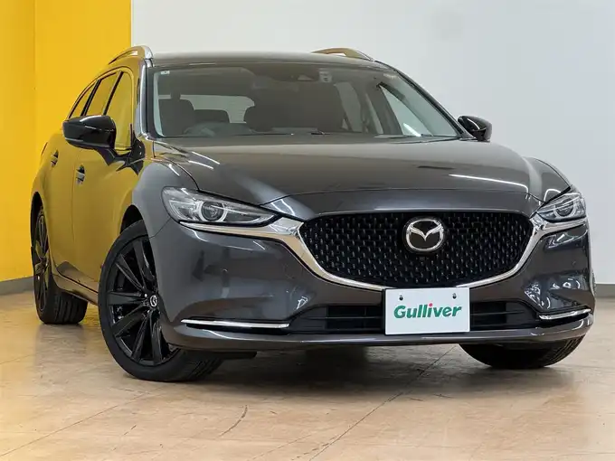 新着情報“ＭＡＺＤＡ６ワゴンXD ブラックトーンエディション”2022年式マシーングレープレミアムM入荷しました！