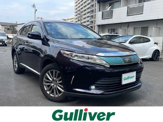 新着情報“ハリアープレミアム”2017年式スパークリングブラックパールクリスタルシャイン入荷しました！