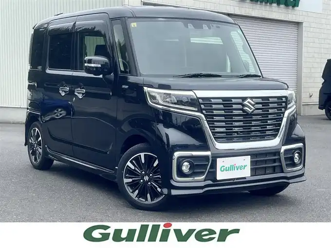 新着情報“スペーシアカスタムハイブリッドXSターボ”2020年式ブルーイッシュブラックパール3入荷しました！