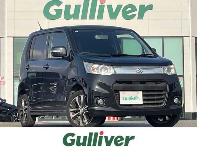 新着情報“ワゴンＲスティングレーT”2013年式ブルーイッシュブラックパール3入荷しました！