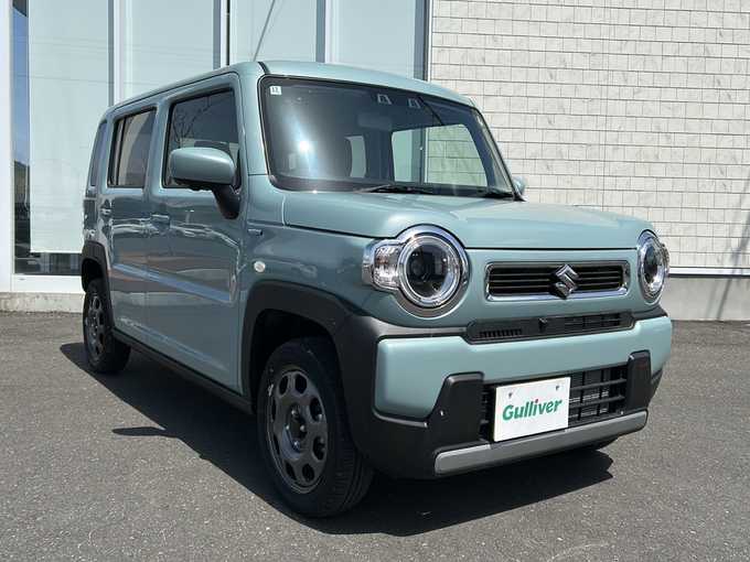 新着情報“ハスラーハイブリッドG”2024年式オフブルーM入荷しました！
