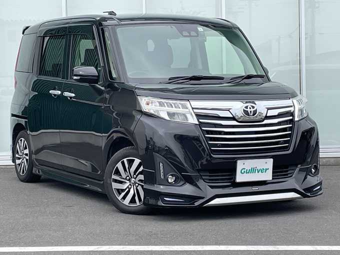 新着情報“ルーミーカスタムG”2019年式ブラックマイカメタリック入荷しました！