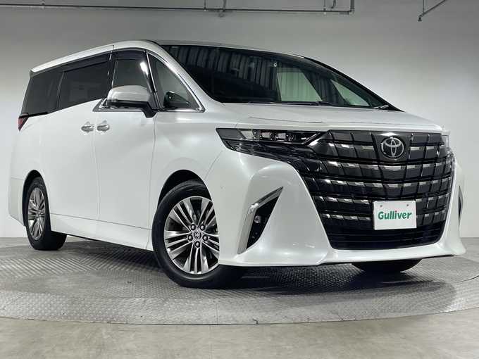 新着情報“アルファードハイブリッドハイブリッド Z”2023年式プラチナホワイトパールマイカ入荷しました！