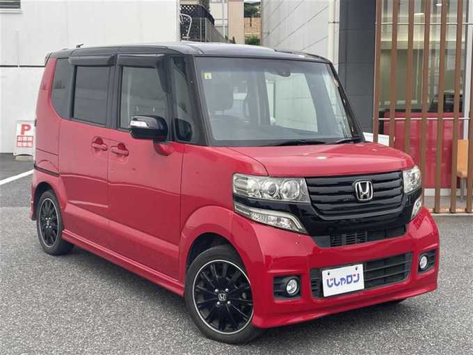 新着情報“Ｎ－ＢＯＸカスタムG・ターボAパッケージ”2014年式ミラノレッド入荷しました！