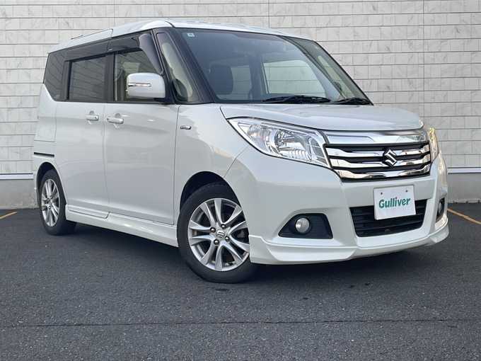 新着情報“ソリオハイブリッドMZ デュアルカメラブレーキサポート装着車”2016年式ピュアホワイトP入荷しました！