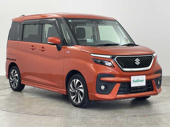 新着情報“ソリオバンディットハイブリッドMV”2021年式フレイムオレンジPM入荷しました！