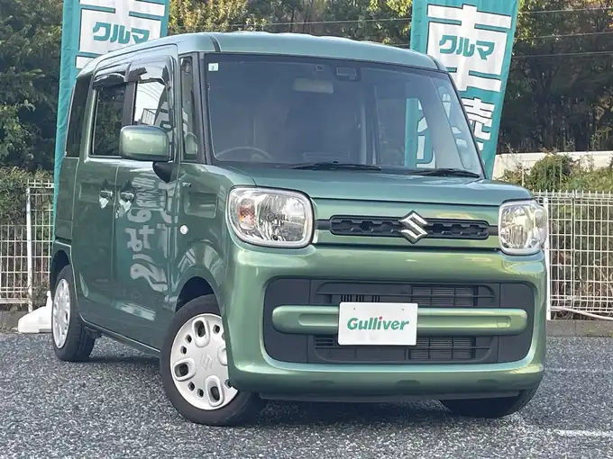 新着情報“スペーシアハイブリッドG”2018年式ツールグリーンパールメタリック入荷しました！