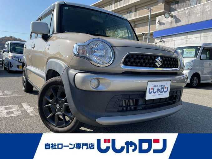 新着情報“クロスビーハイブリッドMX スズキセーフティサポートパッケージ装着車”2019年式キャラバンアイボリーパールメタリック/ホワイト 2トーンルーフ入荷しました！