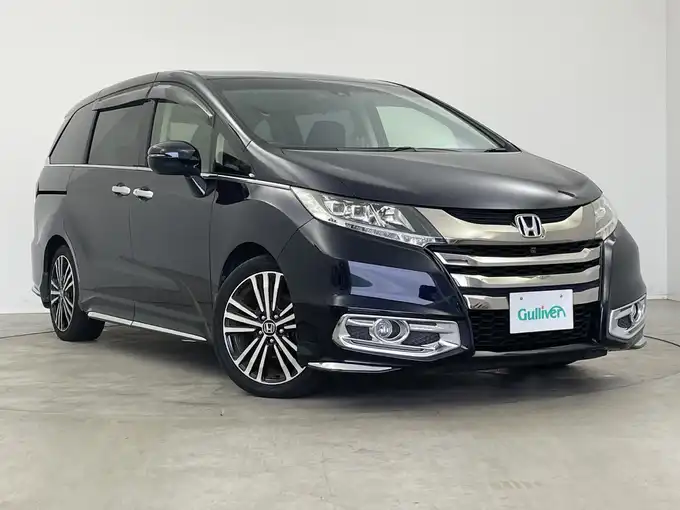 新着情報“オデッセイアブソルート・EXホンダセンシング”2017年式プレミアムヴィーナスブラックP入荷しました！