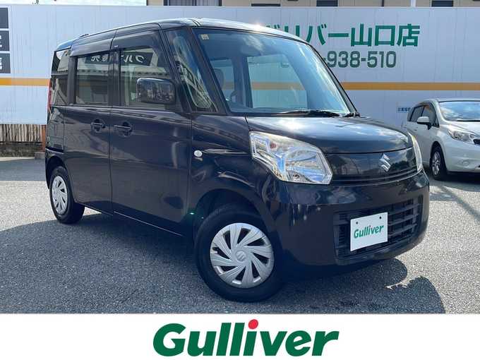 新着情報“スペーシアG（レーダーブレーキサポート装着車）”2014年式ブルーイッシュブラックパール3入荷しました！
