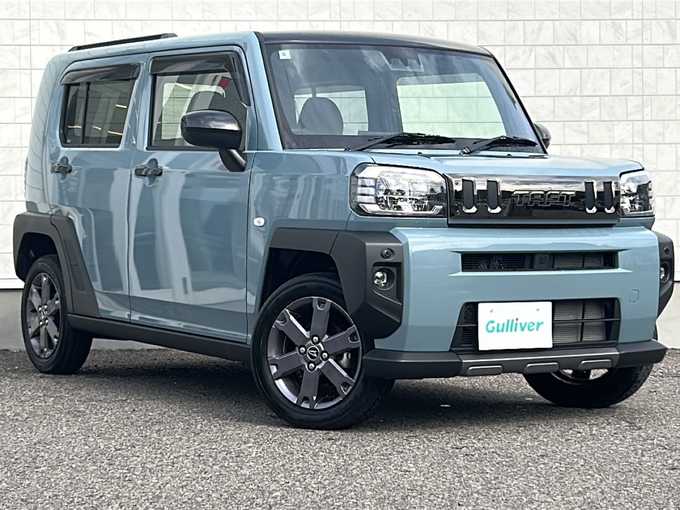 新着情報“タフトG ダーククロムベンチャー eco IDLE非装着車”2024年式レイクブルーメタリック入荷しました！