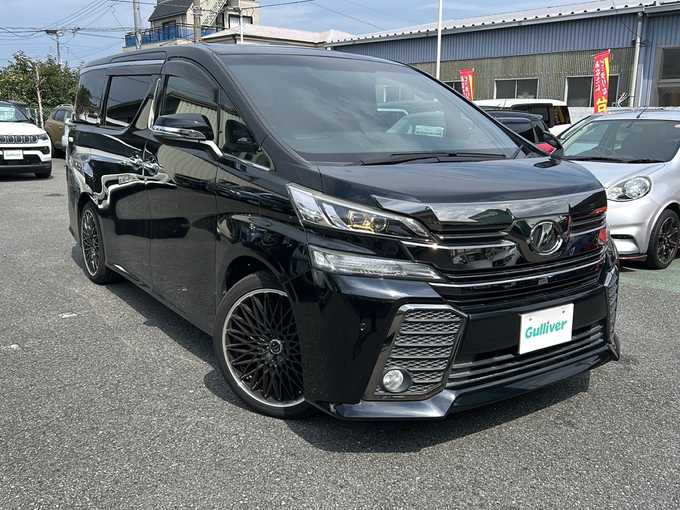 新着情報“ヴェルファイア2．5Z Aエディション ゴールデンアイズ”2017年式ブラック入荷しました！