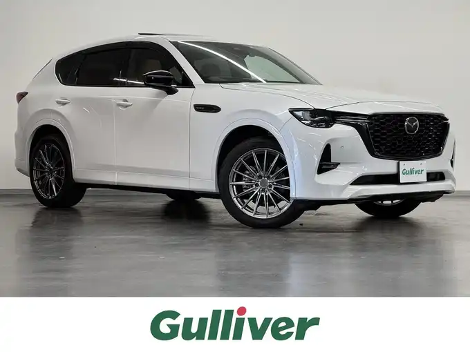 新着情報“ＣＸ－６０XD－ハイブリッド プレミアムスポーツ”2022年式ロジウムホワイトプレミアムメタリック入荷しました！