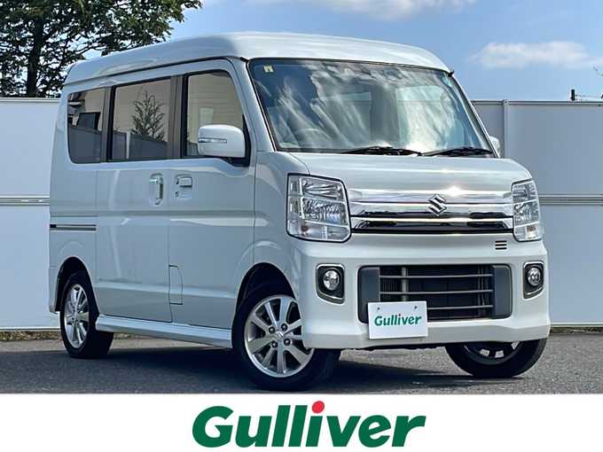 新着情報“エブリイワゴンPZターボスペシャル ハイルーフ”2019年式パールホワイト入荷しました！