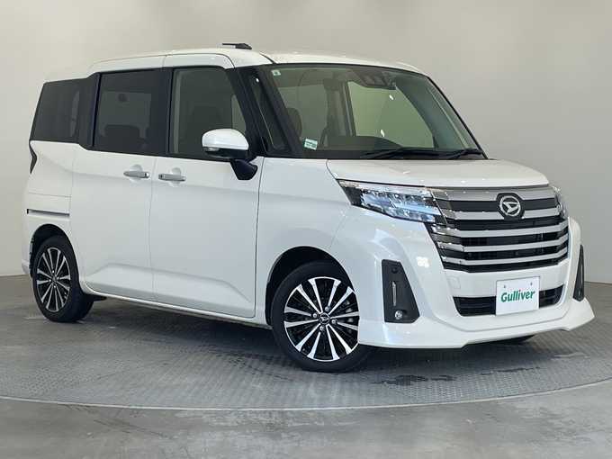 新着情報“トールカスタムG ターボ”2023年式パールホワイトⅢ入荷しました！