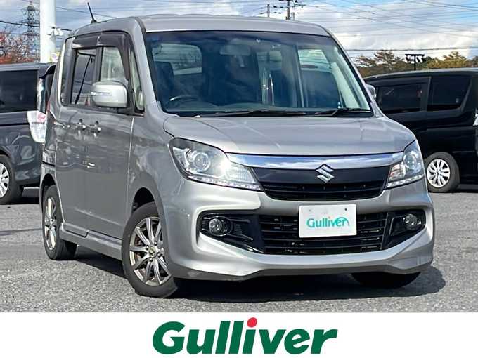 新着情報“ソリオバンディットレーダーブレーキサポートⅡ装着車”2014年式スチールシルバーM入荷しました！