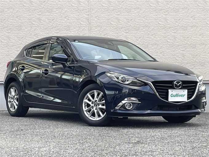 新着情報“アクセラスポーツ15Sツーリング”2015年式ディープクリスタルブルーマイカ入荷しました！