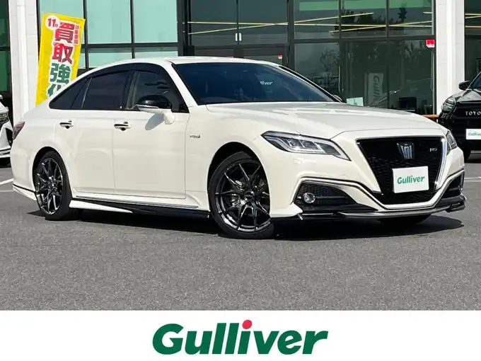 新着情報“クラウンハイブリッドRSアドバンス”2019年式ホワイトパールクリスタルシャイン入荷しました！