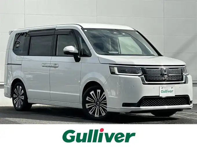 新着情報“ステップワゴンe:HEVスパーダ プレミアムライン”2023年式プラチナホワイトパール入荷しました！