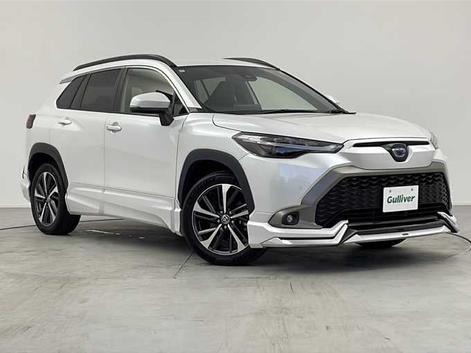 新着情報“カローラクロスハイブリッド Z”2022年式プラチナホワイトパールマイカ入荷しました！