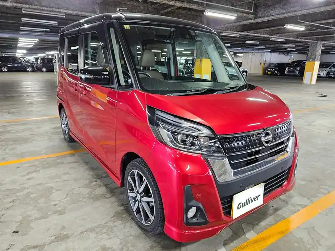 新着情報“デイズルークスハイウェイスター X Vセレクション”2018年式スパークリングレッド/ブラック入荷しました！