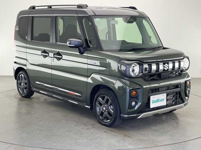 新着情報“スペーシアギアハイブリッドXZ”2024年式クールカーキパール