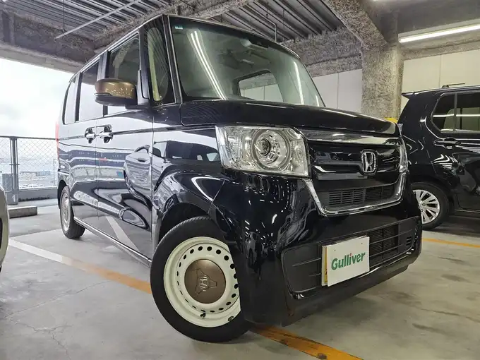 新着情報“Ｎ－ＢＯＸG・Lホンダセンシング 特別仕様車カッパーブラウンスタイル”2019年式クリスタルブラックパール入荷しました！