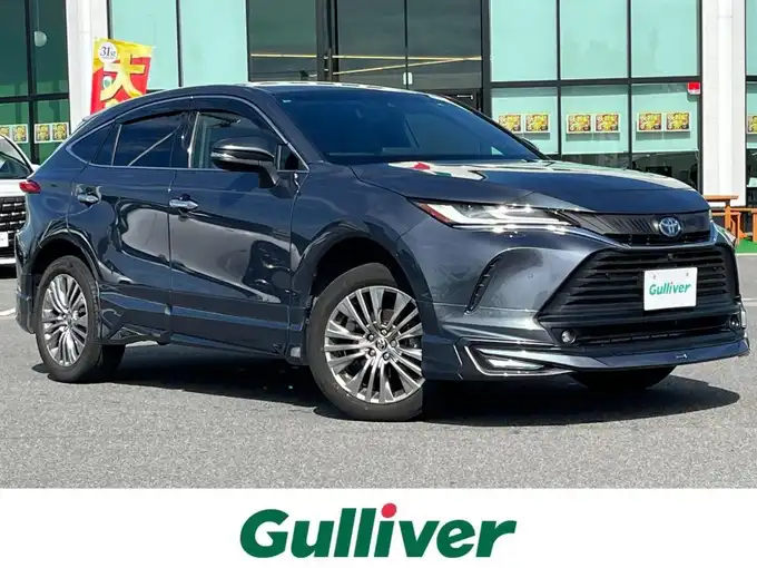 新着情報“ハリアーハイブリッドZ レザーパッケージ”2021年式スレートグレーメタリック入荷しました！