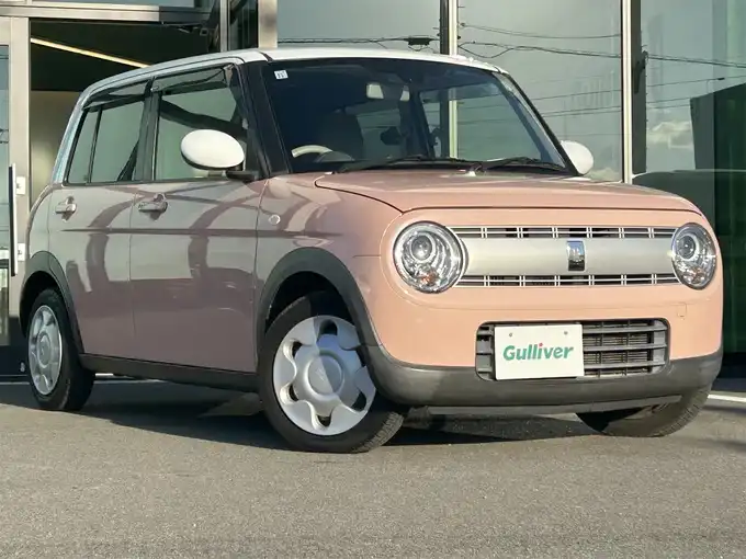 新着情報“アルトラパンS 全方位モニター用カメラパッケージ装着車”2017年式コフレピンクパールメタリック/ホワイト2トーンルーフ入荷しました！