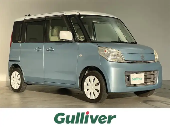 新着情報“スペーシアX（レーダーブレーキサポート装着車）”2013年式フィズブルーパールメタリック/ホワイト入荷しました！