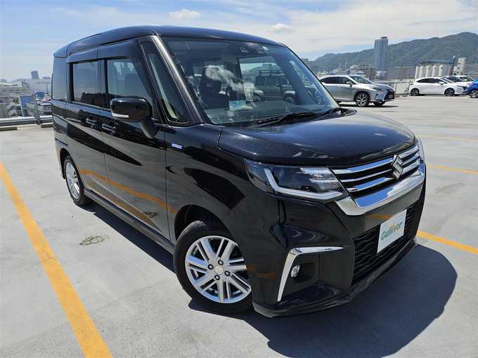 新着情報“ソリオハイブリッドMZ”2022年式スーパーブラックパール入荷しました！