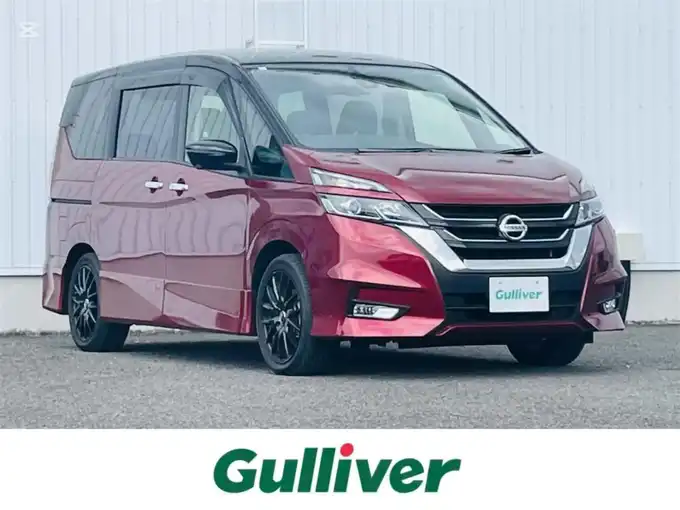 新着情報“セレナハイウェイスターG”2017年式マルーンレッド 2トーン入荷しました！