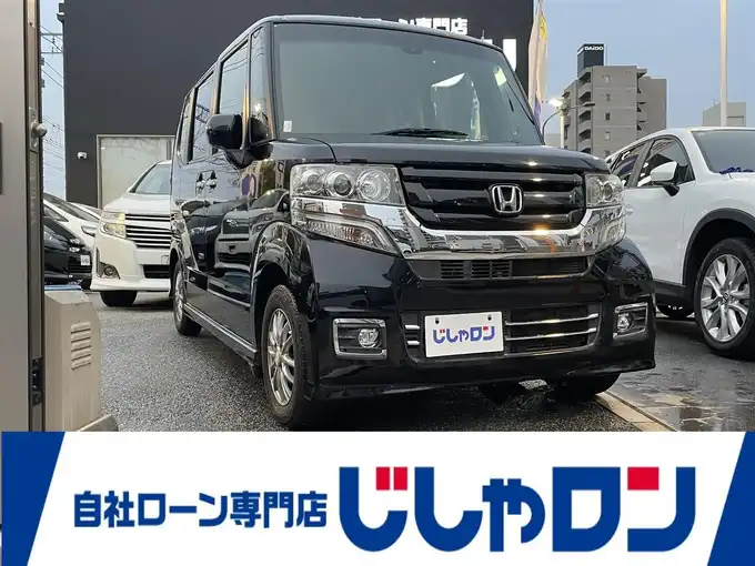 新着情報“Ｎ－ＢＯＸカスタムG特別仕様車ターボSSブラックスタイルパッケージ”2017年式クリスタルブラックパール入荷しました！