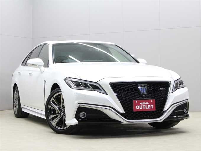 新着情報“クラウンハイブリッドRSアドバンス”2021年式プレシャスホワイトパール入荷しました！