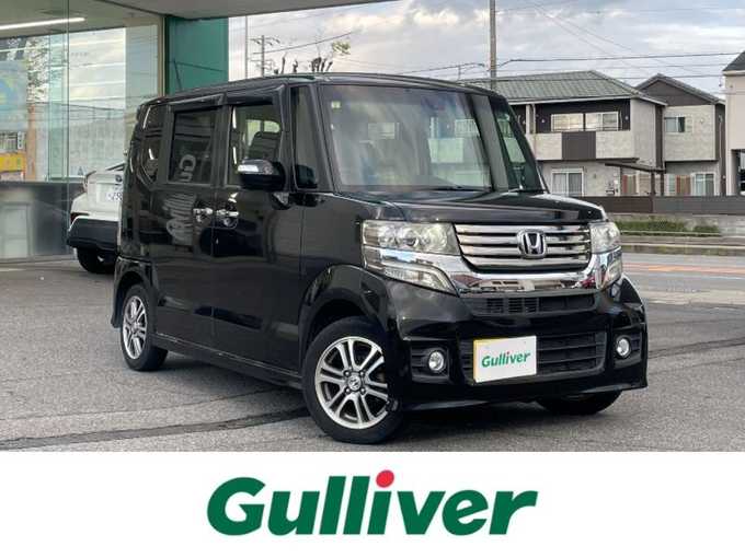 新着情報“Ｎ－ＢＯＸカスタムG特別仕様車SSパッケージ”2014年式スマートブラック入荷しました！