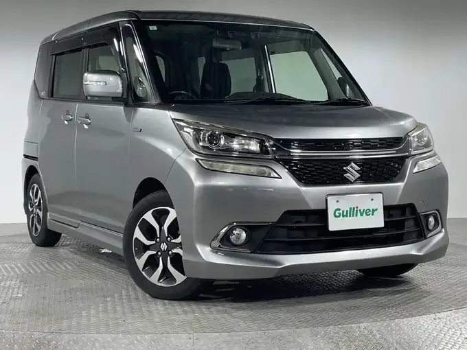 新着情報“ソリオバンディットハイブリッドMV デュアルカメラブレーキサポート装着車”2017年式プレミアムシルバーメタリック入荷しました！