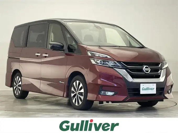 新着情報“セレナハイウェイスター”2017年式マルーンレッド 2トーン入荷しました！