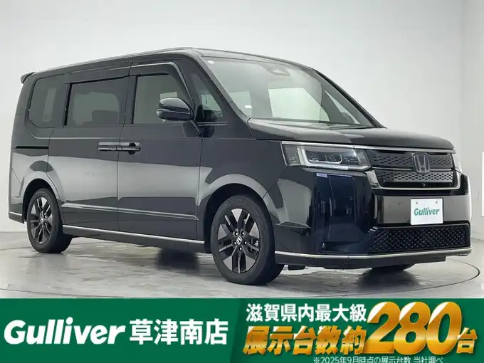 新着情報“ステップワゴンe:HEVスパーダ”2023年式クリスタルブラックパール入荷しました！