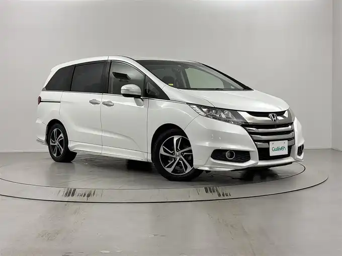 新着情報“オデッセイアブソルート・EXホンダセンシング”2017年式ホワイトオーキッドパール入荷しました！