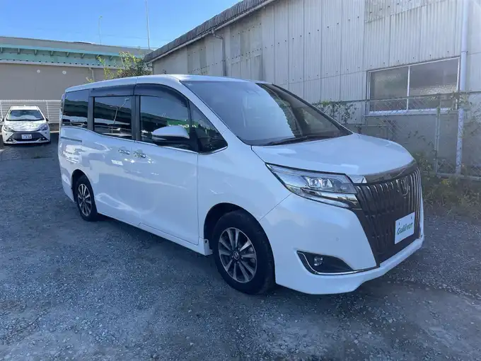 新着情報“エスクァイアGi プレミアムパッケージ ブラックテーラード”2019年式ホワイトパールクリスタルシャイン入荷しました！