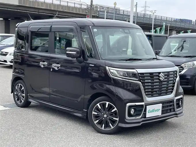 新着情報“スペーシアカスタムハイブリッドXS”2019年式アーバンブラウンパールメタリック入荷しました！
