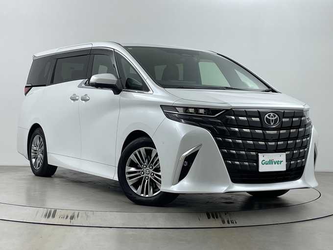 新着情報“アルファードハイブリッドハイブリッド Z”2024年式プラチナホワイトパールマイカ入荷しました！