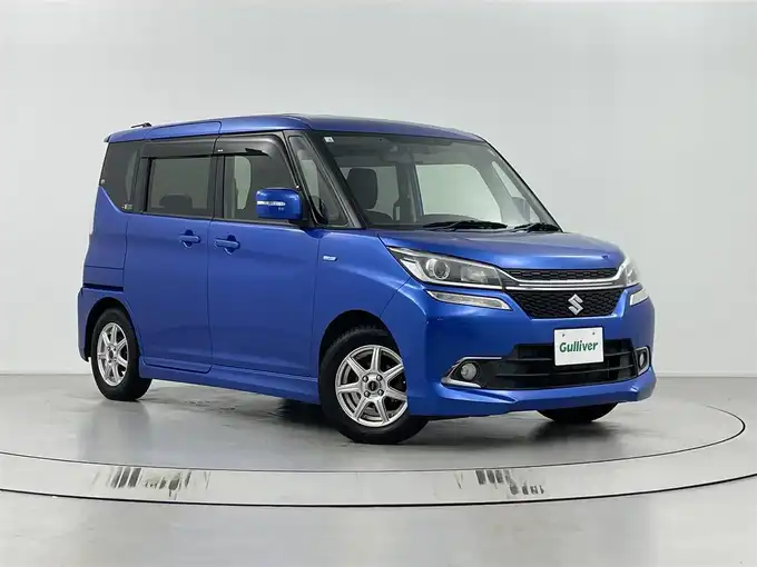 新着情報“ソリオバンディットハイブリッドMV デュアルカメラブレーキサポート装着車”2018年式スピーディーブルーM入荷しました！