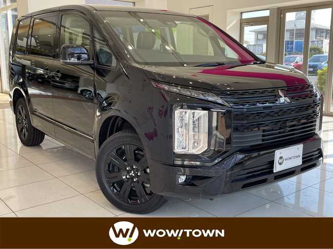 新着情報“デリカＤ：５ブラックエディション”2025年式アメジストブラック入荷しました！