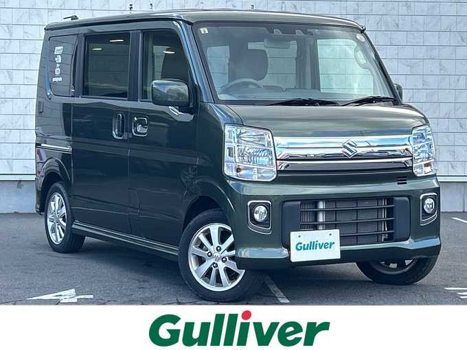 新着情報“エブリイワゴンPZターボ 標準ルーフ”2023年式クールカーキPM入荷しました！