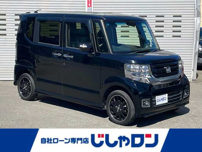 新着情報“Ｎ－ＢＯＸカスタムG・ターボLパッケージ”2017年式クリスタルブラックパール入荷しました！