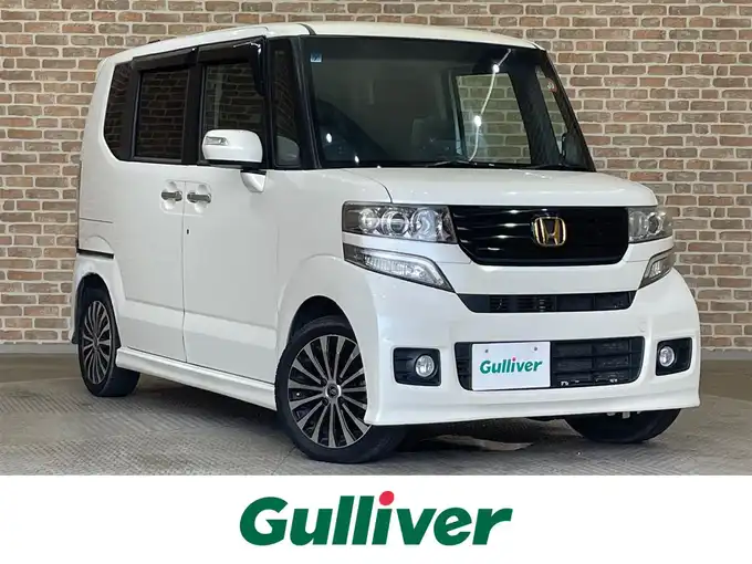 新着情報“Ｎ－ＢＯＸカスタムG特別仕様車ターボSSパッケージ”2013年式プレミアムホワイトパール入荷しました！